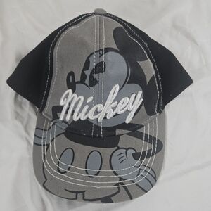 Disney Mickey Mouse Kids Cap - Black and Gray